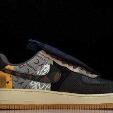 纯原 Travis Scott x Nk AF 1 Low Cactus Jack TS 拼接低帮 黄色 纯原 Travis Scott x Nk AF 1 Low Cactus Jack TS 拼接低帮 黄色