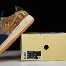纯原 Travis Scott x Nk AF 1 Low Cactus Jack TS 拼接低帮 黄色 纯原 Travis Scott x Nk AF 1 Low Cactus Jack TS 拼接低帮 黄色