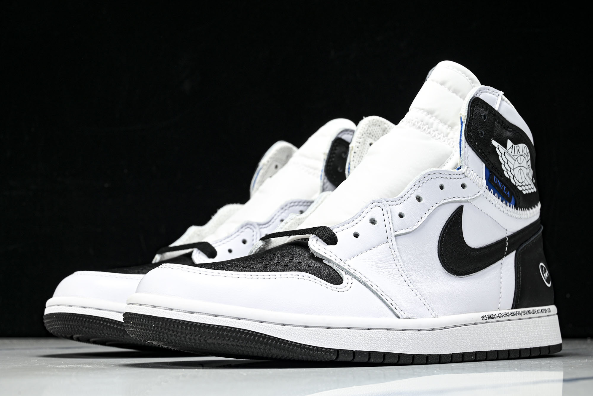 Fragment Design x Union x Air Jordan 1 Hi 乔1藤原浩大闪电 高