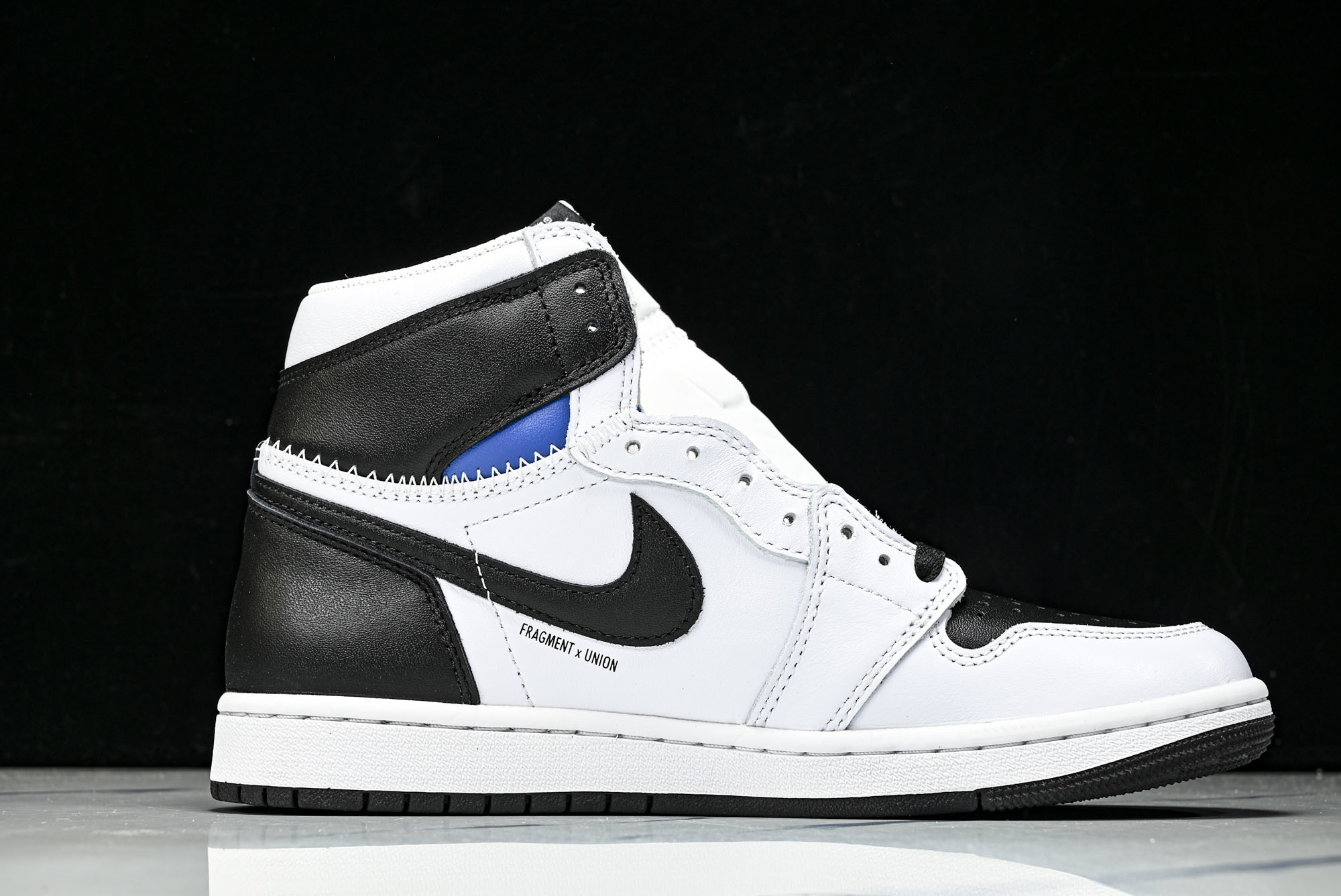 Fragment Design x Union x Air Jordan 1 Hi 乔1藤原浩大闪电 高