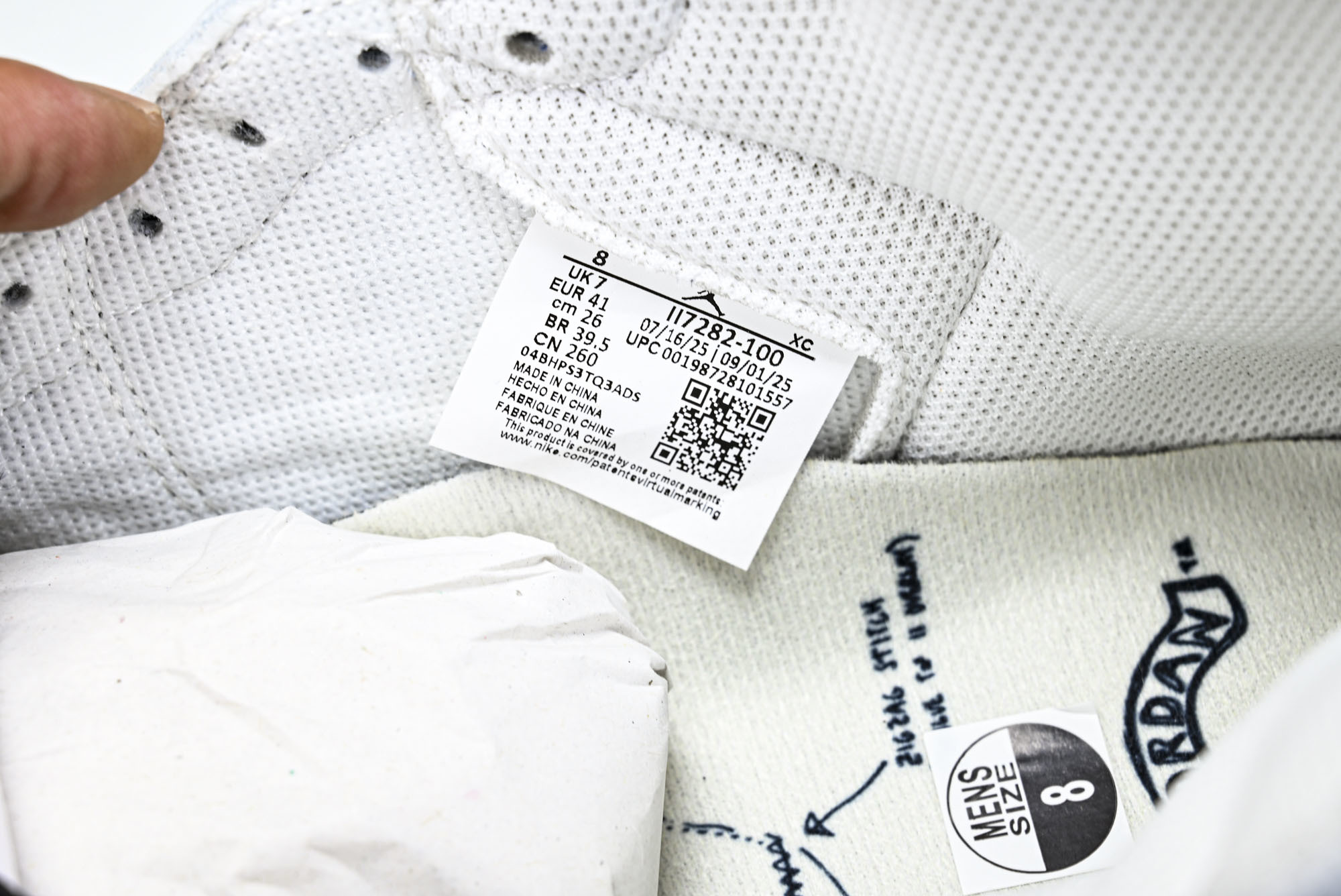 Fragment Design x Union x Air Jordan 1 Hi 乔1藤原浩大闪电 高
