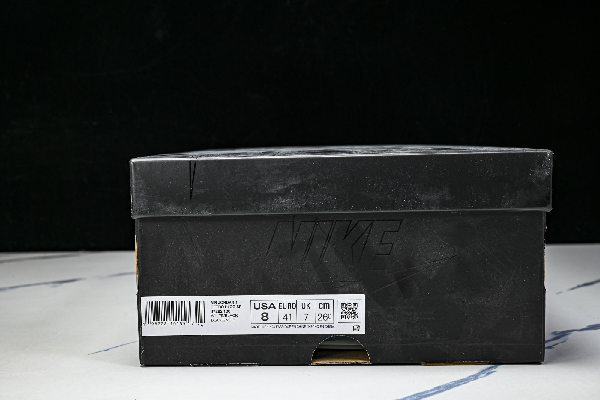 Fragment Design x Union x Air Jordan 1 Hi 乔1藤原浩大闪电 高