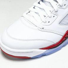 Air Jordan 5 Retro Fire Red Black Tongue (2025) 白红 H Air Jordan 5 Retro Fire Red Black Tongue (2025) 白红 H