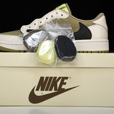 Travis Scott x Air Jordan 1 Low Golf NRG 低帮白棕 高尔夫 FZ Travis Scott x Air Jordan 1 Low Golf NRG 低帮白棕 高尔夫 FZ
