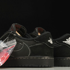 Travis Scott x Air Jordan 1 Low OG 'Black Phantom'全黑 Travis Scott x Air Jordan 1 Low OG 'Black Phantom'全黑