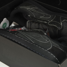 Travis Scott x Air Jordan 1 Low OG 'Black Phantom'全黑 Travis Scott x Air Jordan 1 Low OG 'Black Phantom'全黑