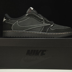 Travis Scott x Air Jordan 1 Low OG 'Black Phantom'全黑 Travis Scott x Air Jordan 1 Low OG 'Black Phantom'全黑