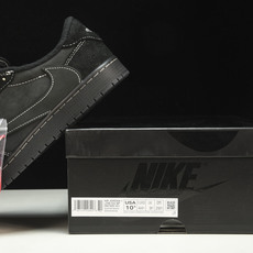 Travis Scott x Air Jordan 1 Low OG 'Black Phantom'全黑 Travis Scott x Air Jordan 1 Low OG 'Black Phantom'全黑