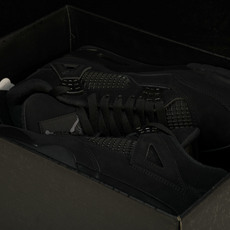 纯原 Air Jordan 4 Black Cat AJ4 黑猫 纯黑 货号_CU1110-010 #Y 纯原 Air Jordan 4 Black Cat AJ4 黑猫 纯黑 货号_CU1110-010 #Y