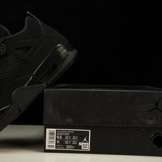 纯原 Air Jordan 4 Black Cat AJ4 黑猫 纯黑 货号_CU1110-010 #Y 纯原 Air Jordan 4 Black Cat AJ4 黑猫 纯黑 货号_CU1110-010 #Y