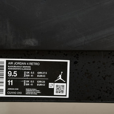 纯原 Air Jordan 4 Black Cat AJ4 黑猫 纯黑 货号_CU1110-010 #Y 纯原 Air Jordan 4 Black Cat AJ4 黑猫 纯黑 货号_CU1110-010 #Y