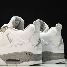 纯原 Air Jordan 4 Oreo 白水泥 白奥利奥 灰白红 泼墨 CT8527-100 #YZ0 纯原 Air Jordan 4 Oreo 白水泥 白奥利奥 灰白红 泼墨 CT8527-100 #YZ0