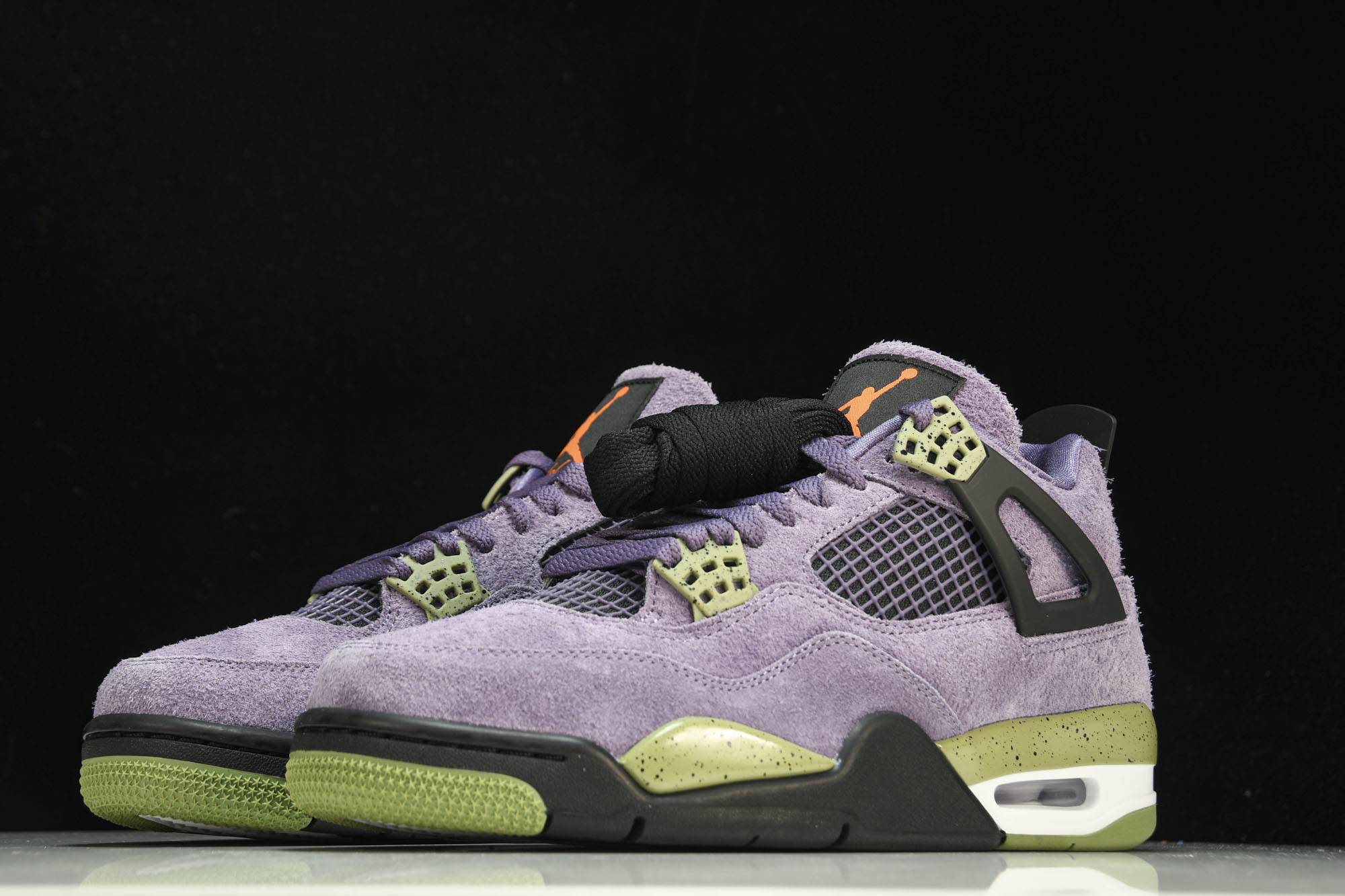 纯原 Air Jordan 4 Retro“Canyon Purple”麂皮 峡谷紫 初号机 AQ912