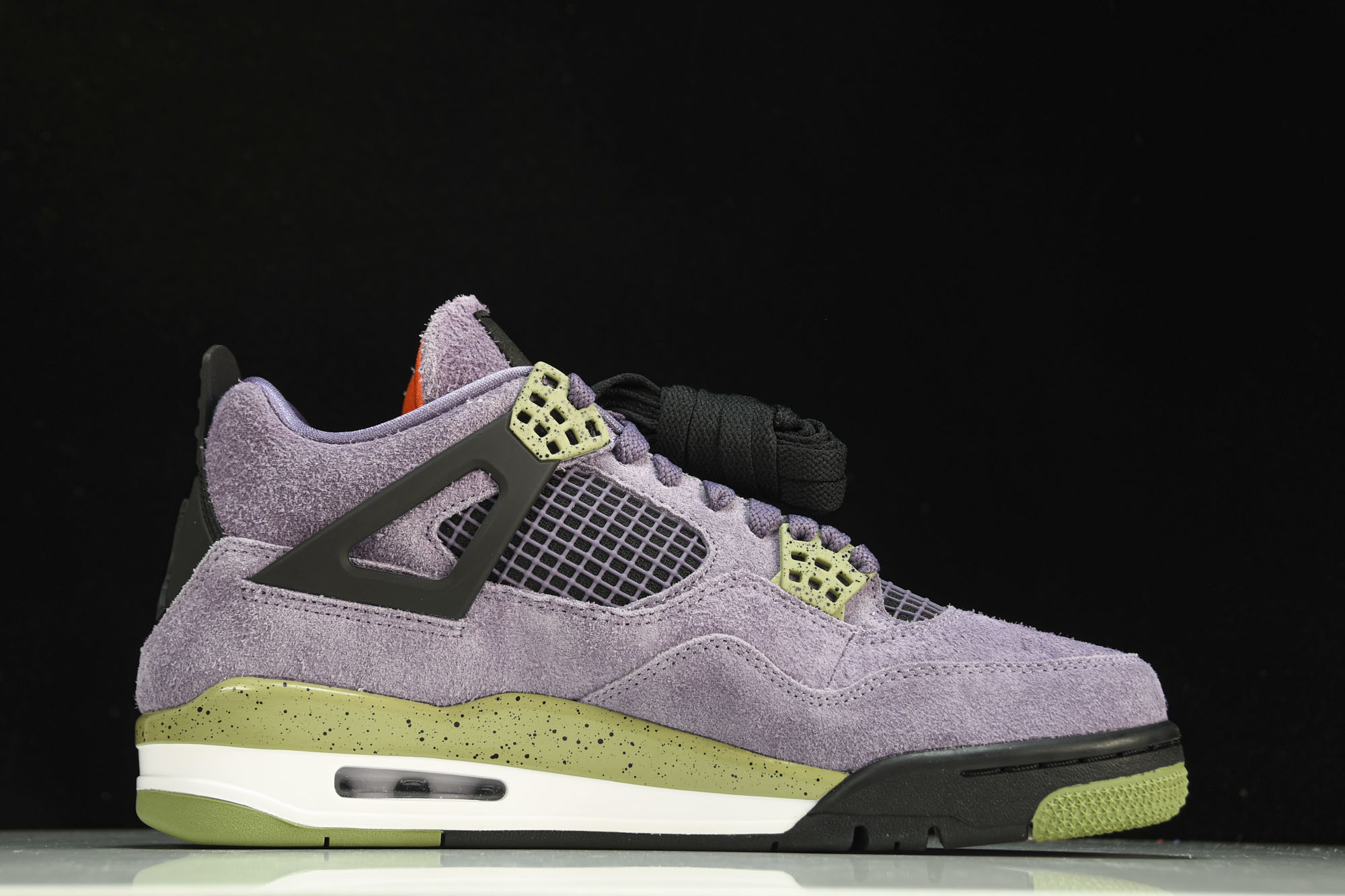 纯原 Air Jordan 4 Retro“Canyon Purple”麂皮 峡谷紫 初号机 AQ912