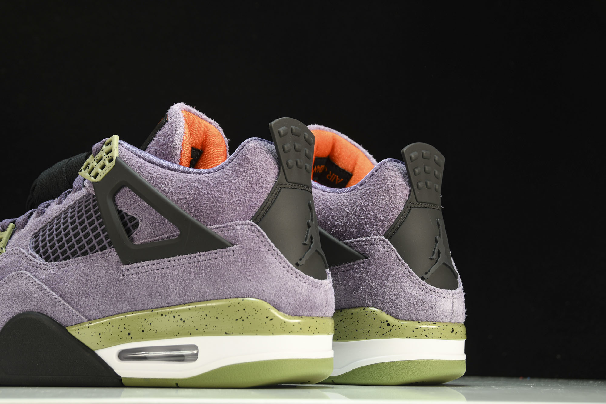纯原 Air Jordan 4 Retro“Canyon Purple”麂皮 峡谷紫 初号机 AQ912