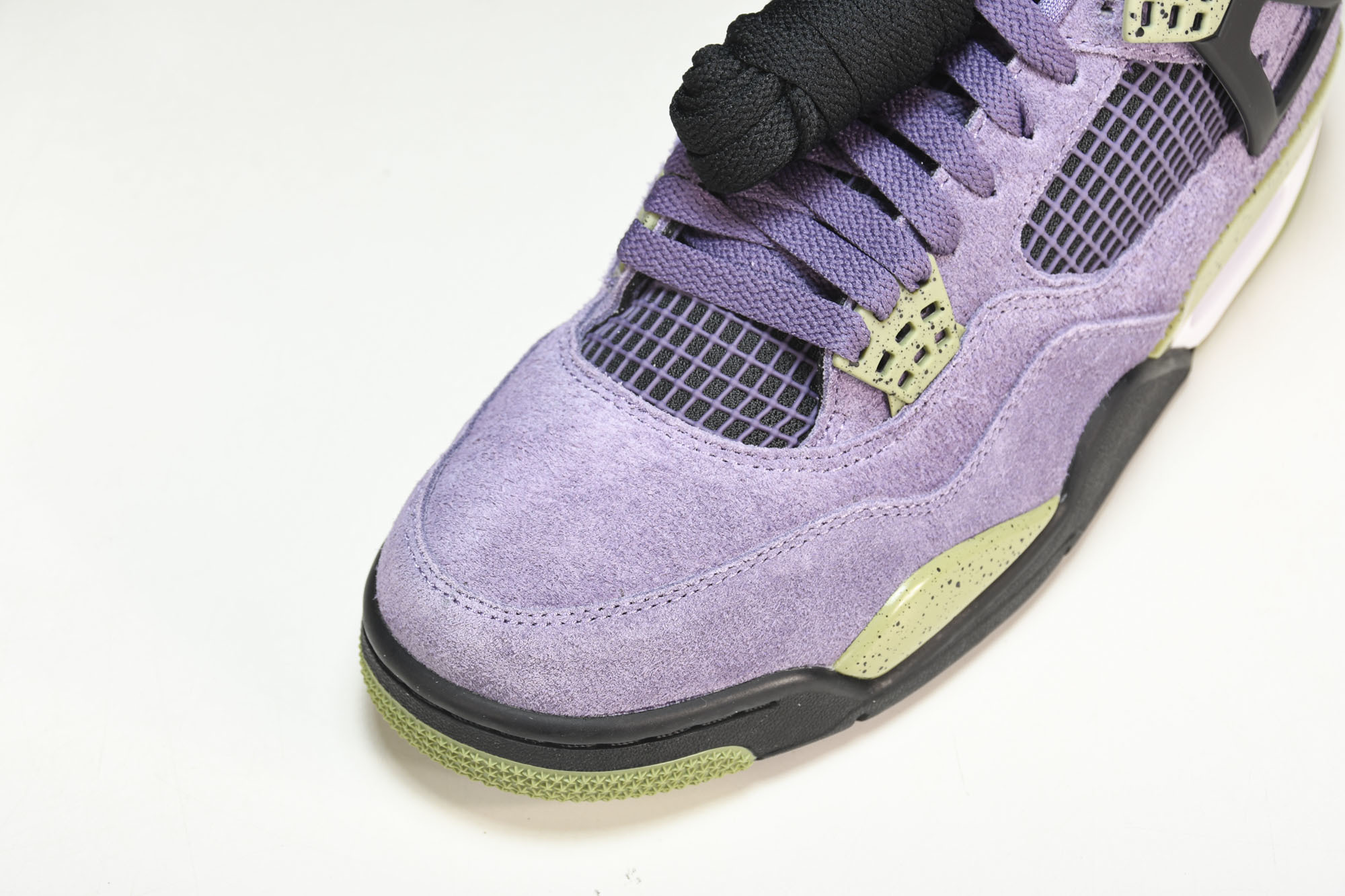 纯原 Air Jordan 4 Retro“Canyon Purple”麂皮 峡谷紫 初号机 AQ912