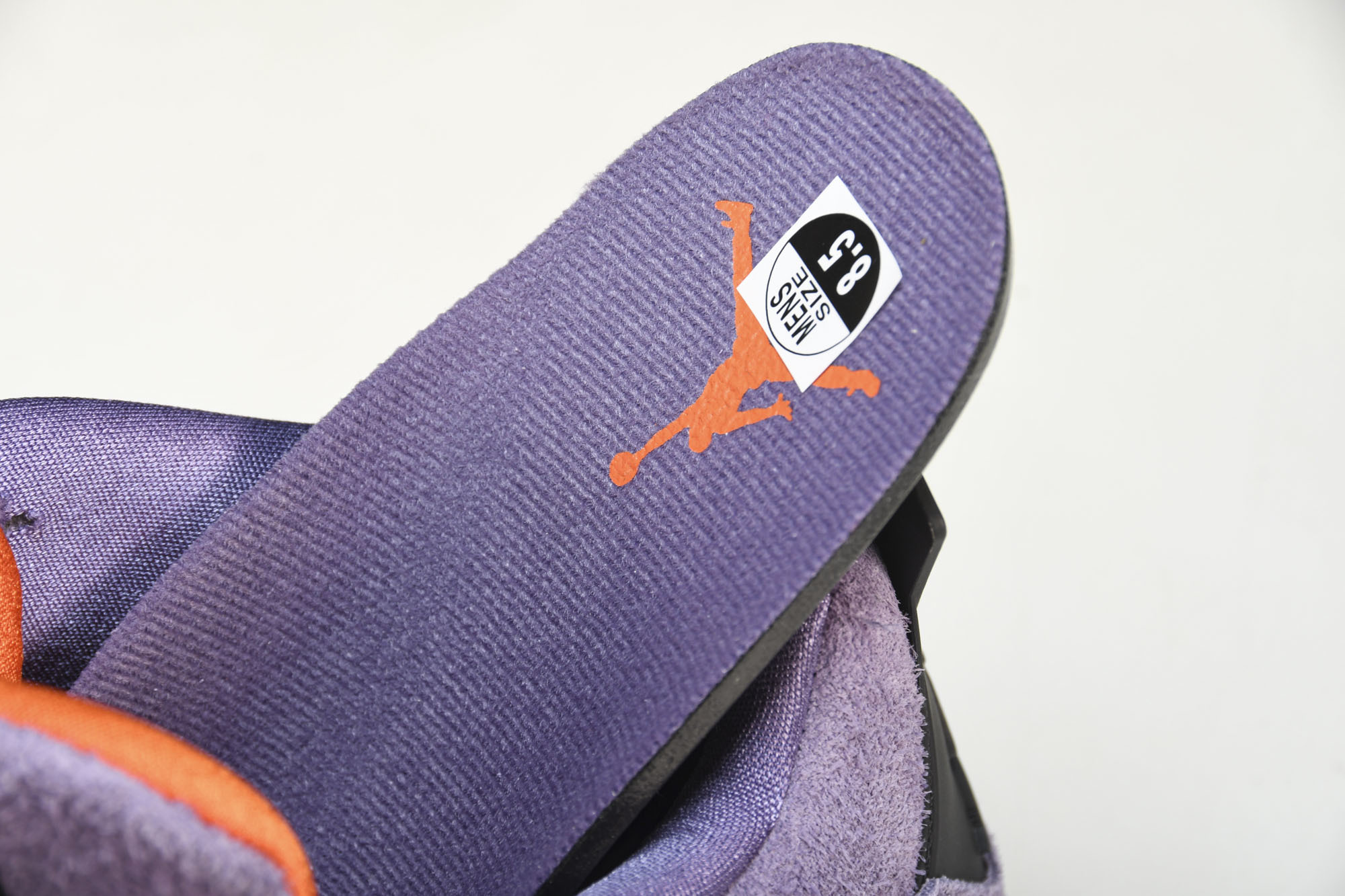 纯原 Air Jordan 4 Retro“Canyon Purple”麂皮 峡谷紫 初号机 AQ912