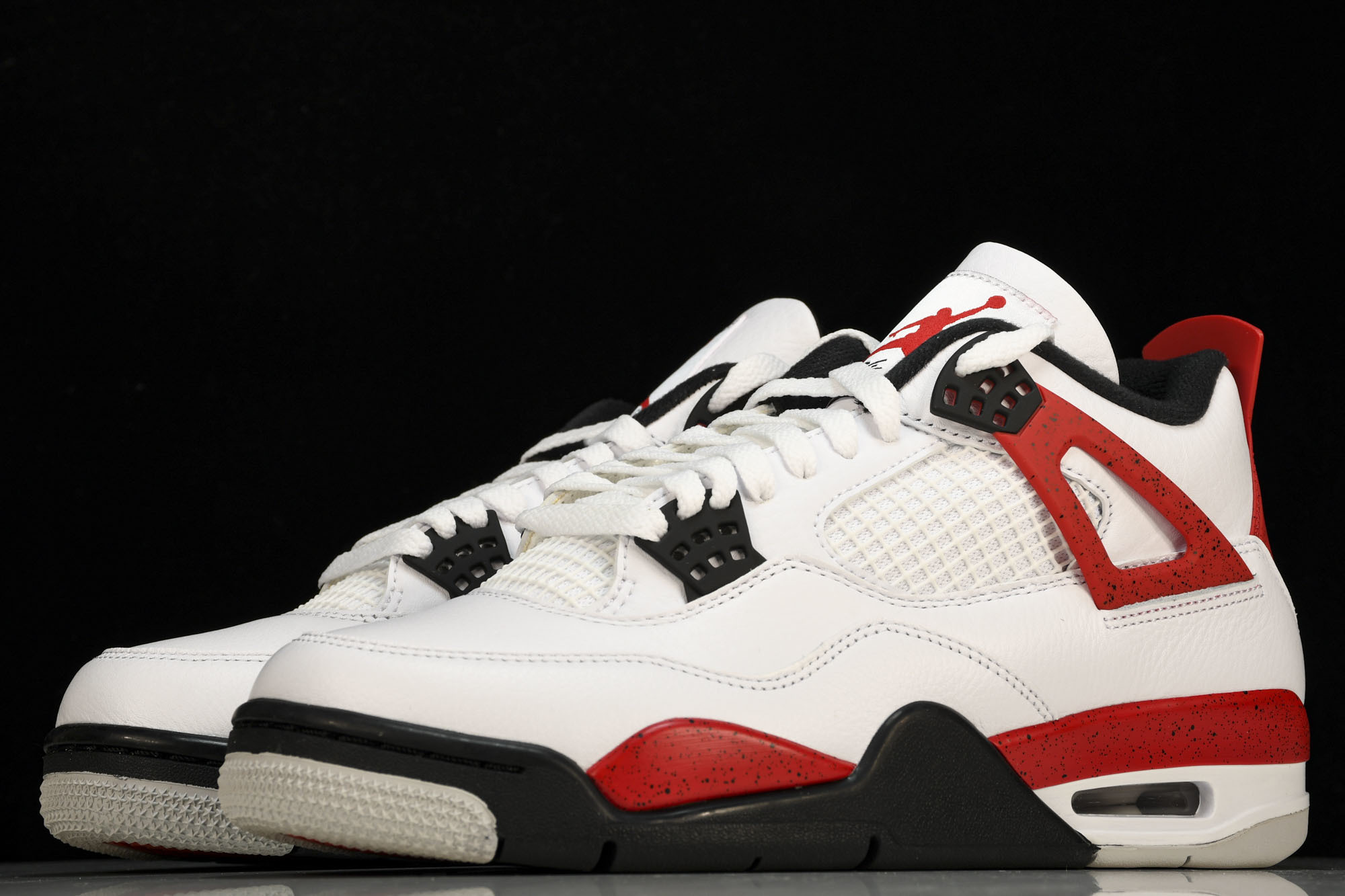 纯原 Air Jordan 4“Neutral Grey”白黑红 DH6927-161 #YZ00540