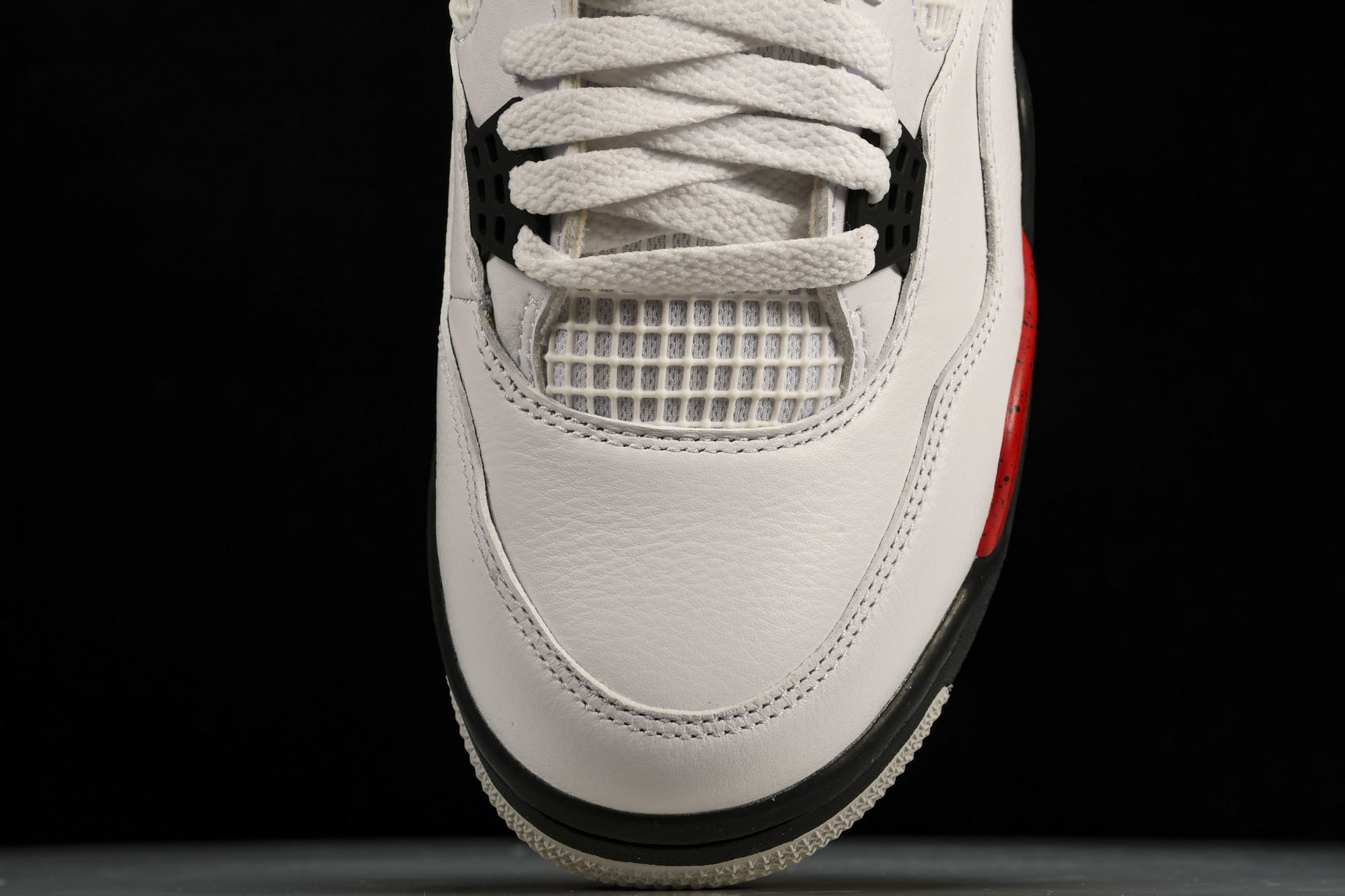 纯原 Air Jordan 4“Neutral Grey”白黑红 DH6927-161 #YZ00540