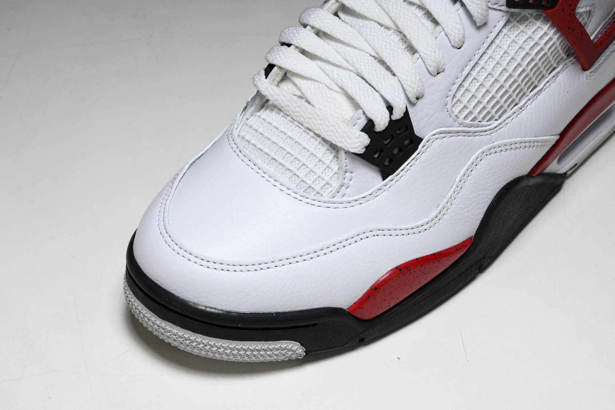 纯原 Air Jordan 4“Neutral Grey”白黑红 DH6927-161 #YZ00540