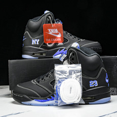 纯原 Air Jordan 5 Retro Awake NY Black 黑蓝 DV4982-004 # 纯原 Air Jordan 5 Retro Awake NY Black 黑蓝 DV4982-004 #