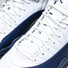 纯原 Air Jordan AJ12 Retro 中帮 复古篮球鞋 白蓝 法国蓝 CT8013-114 纯原 Air Jordan AJ12 Retro 中帮 复古篮球鞋 白蓝 法国蓝 CT8013-114