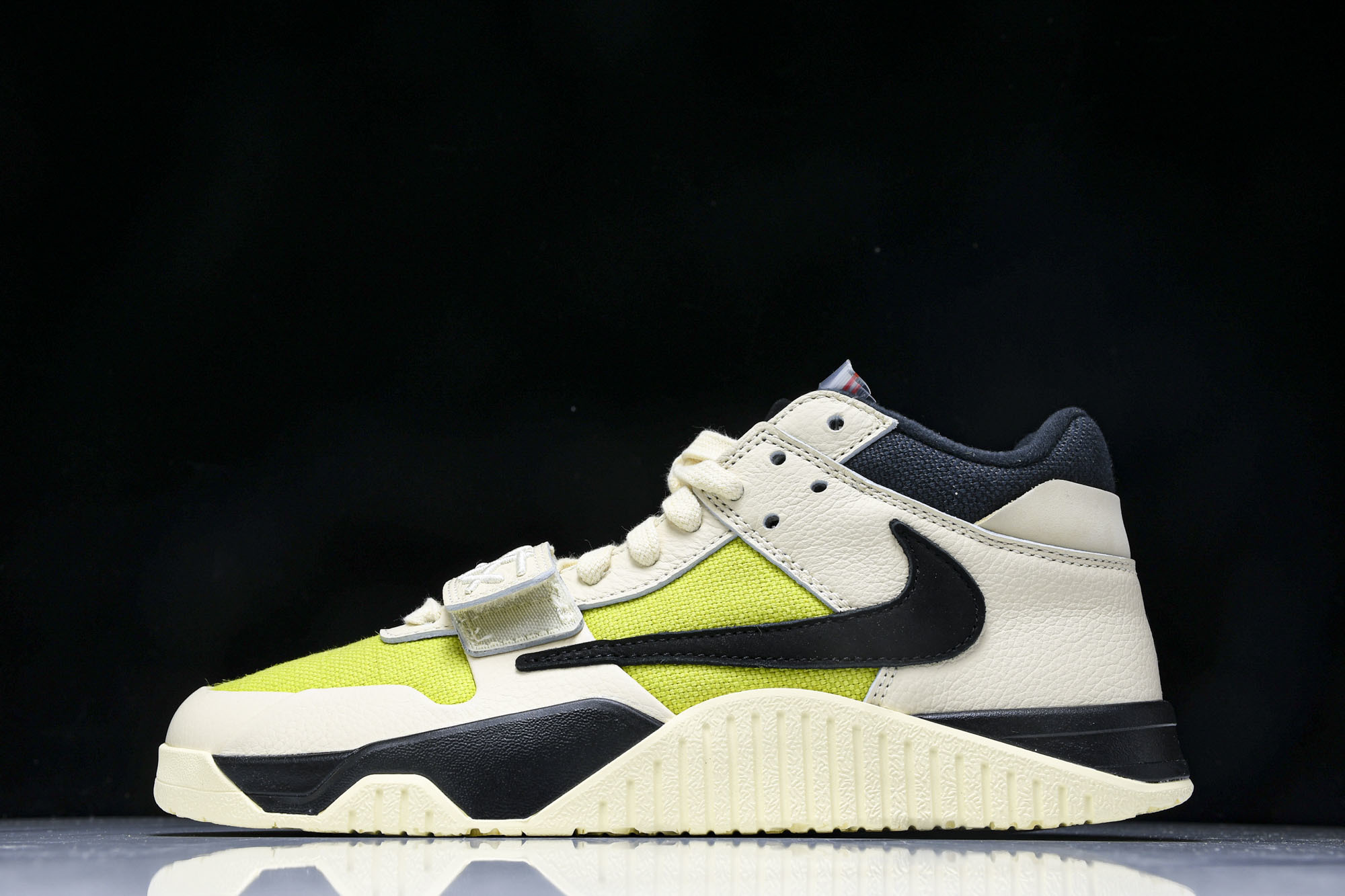 纯原 ir Jordan Jumpman Jack TR Bright Cactus 米黄黑 FZ811
