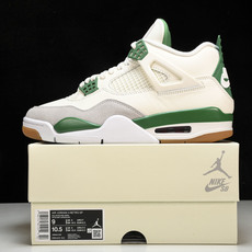 纯原 NK SB x Air Jordan 4“Pine Green”AJ SB联名 白绿 DR5415 纯原 NK SB x Air Jordan 4“Pine Green”AJ SB联名 白绿 DR5415