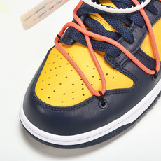 纯原 Off white Nik Dunk ow联名 黑曜石 黑黄蓝 CT0856-700 #YZ005 纯原 Off white Nik Dunk ow联名 黑曜石 黑黄蓝 CT0856-700 #YZ005