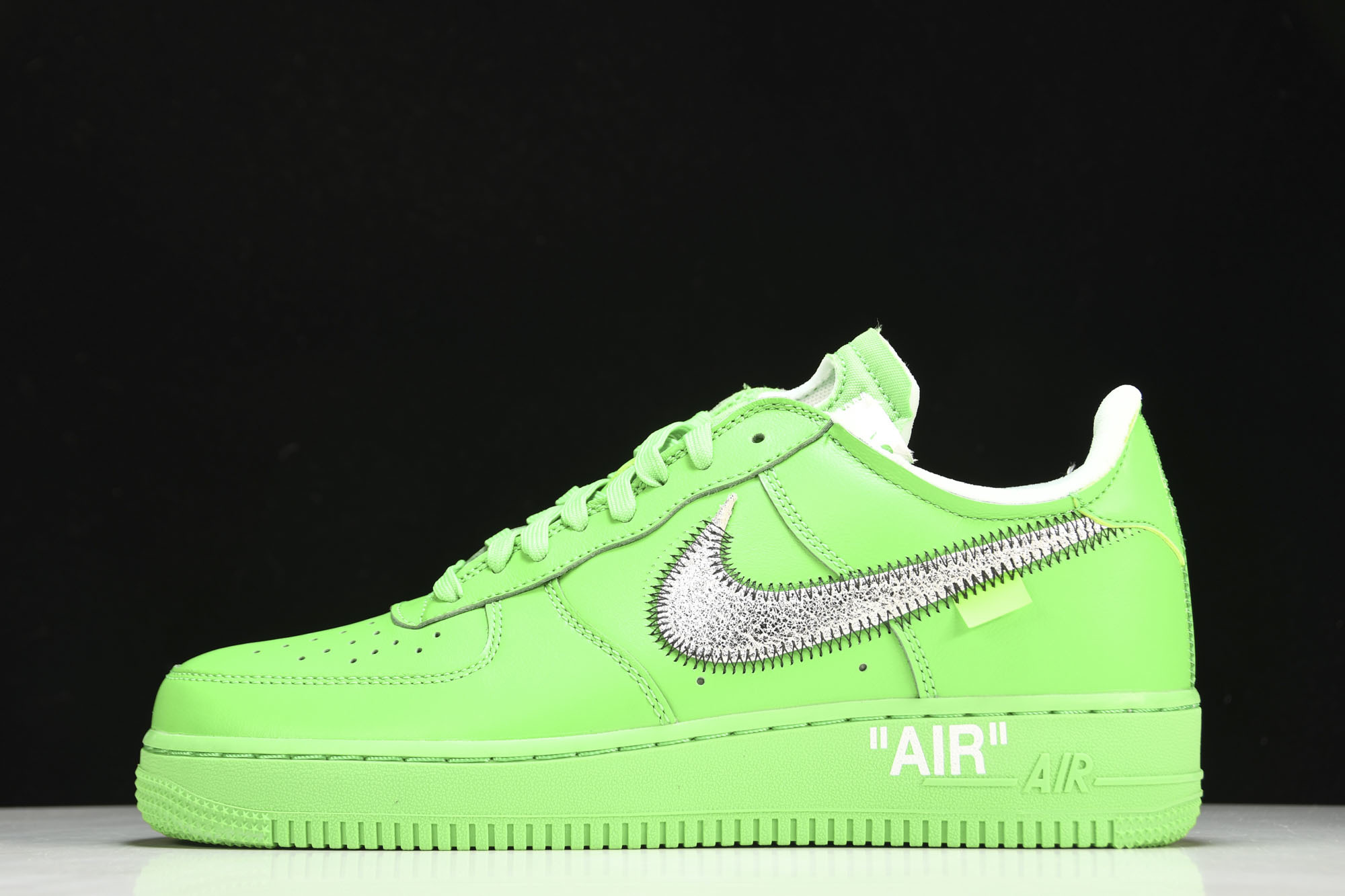 纯原 OFF-WHITE x Nike Air Force 1 _Light Green Spark_空