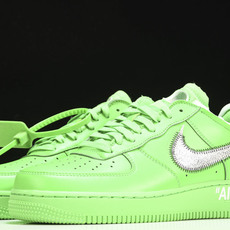 纯原 OFF-WHITE x Nike Air Force 1 _Light Green Spark_空 纯原 OFF-WHITE x Nike Air Force 1 _Light Green Spark_空