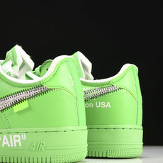 纯原 OFF-WHITE x Nike Air Force 1 _Light Green Spark_空 纯原 OFF-WHITE x Nike Air Force 1 _Light Green Spark_空