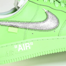 纯原 OFF-WHITE x Nike Air Force 1 _Light Green Spark_空 纯原 OFF-WHITE x Nike Air Force 1 _Light Green Spark_空