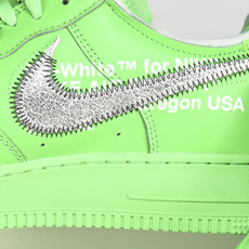 纯原 OFF-WHITE x Nike Air Force 1 _Light Green Spark_空 纯原 OFF-WHITE x Nike Air Force 1 _Light Green Spark_空
