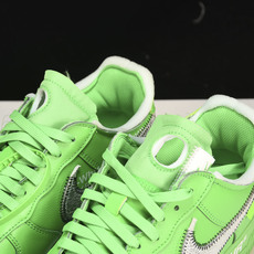 纯原 OFF-WHITE x Nike Air Force 1 _Light Green Spark_空 纯原 OFF-WHITE x Nike Air Force 1 _Light Green Spark_空