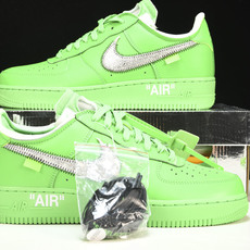 纯原 OFF-WHITE x Nike Air Force 1 _Light Green Spark_空 纯原 OFF-WHITE x Nike Air Force 1 _Light Green Spark_空