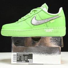 纯原 OFF-WHITE x Nike Air Force 1 _Light Green Spark_空 纯原 OFF-WHITE x Nike Air Force 1 _Light Green Spark_空