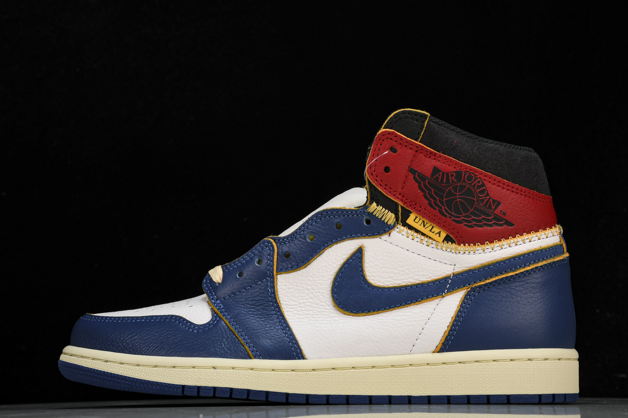 纯原 Union x Air Jordan 1 Retro High OG Nrg 蓝黑拼接 BV130
