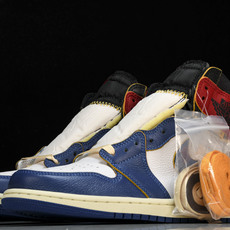 纯原 Union x Air Jordan 1 Retro High OG Nrg 蓝黑拼接 BV130 纯原 Union x Air Jordan 1 Retro High OG Nrg 蓝黑拼接 BV130