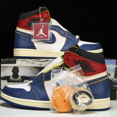 纯原 Union x Air Jordan 1 Retro High OG Nrg 蓝黑拼接 BV130 纯原 Union x Air Jordan 1 Retro High OG Nrg 蓝黑拼接 BV130