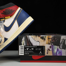 纯原 Union x Air Jordan 1 Retro High OG Nrg 蓝黑拼接 BV130 纯原 Union x Air Jordan 1 Retro High OG Nrg 蓝黑拼接 BV130