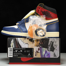 纯原 Union x Air Jordan 1 Retro High OG Nrg 蓝黑拼接 BV130 纯原 Union x Air Jordan 1 Retro High OG Nrg 蓝黑拼接 BV130
