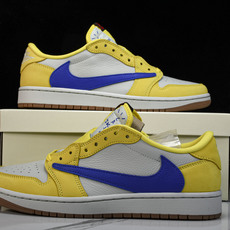 纯原 WMNS Travis Scott x Air Jordan AJ 1 Low“Canary”金丝 纯原 WMNS Travis Scott x Air Jordan AJ 1 Low“Canary”金丝