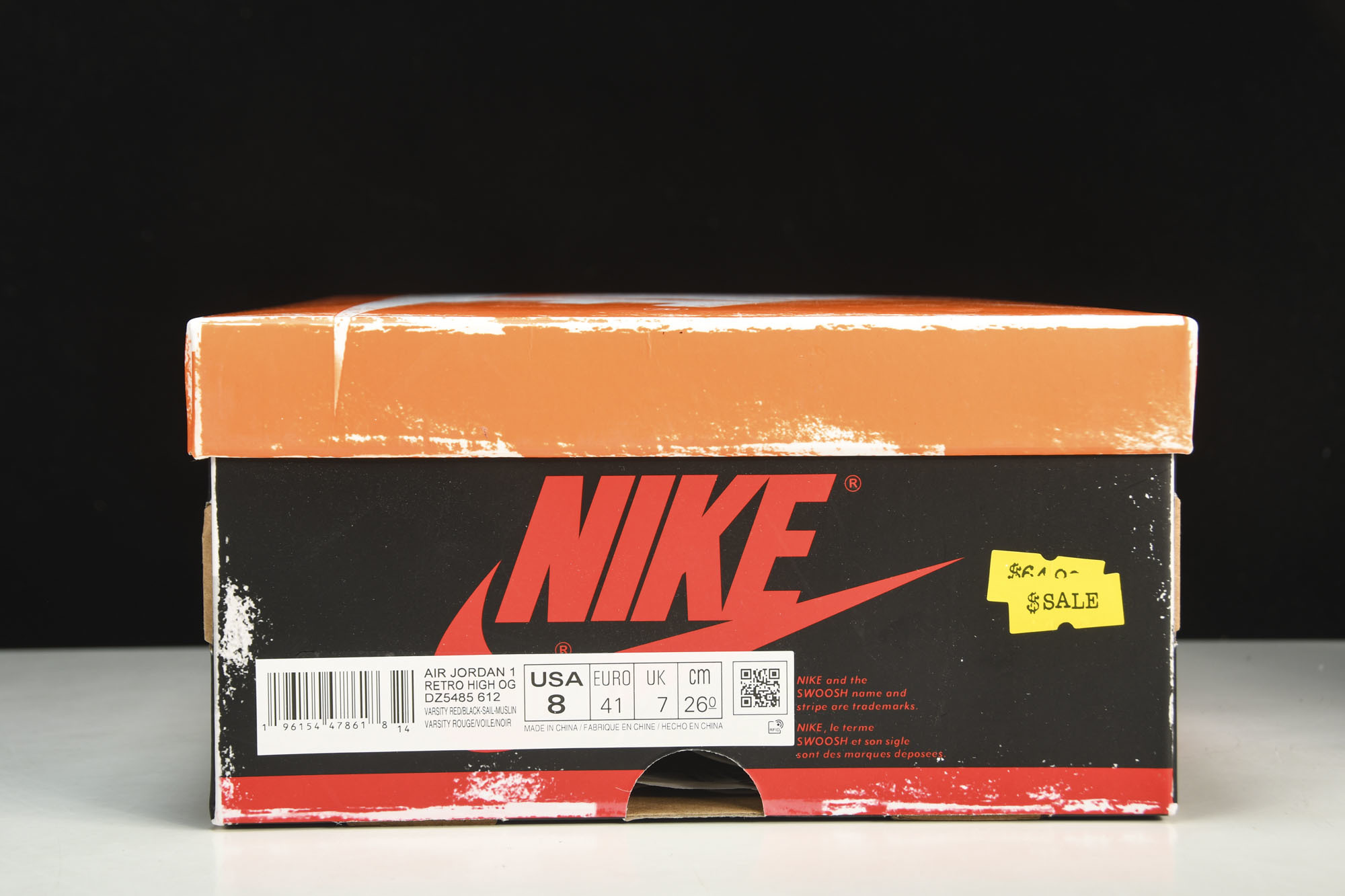 纯原 芝加哥新款 AIR JORDAN 1 “CHICAGO REIMAGINED” 白红 DZ5485