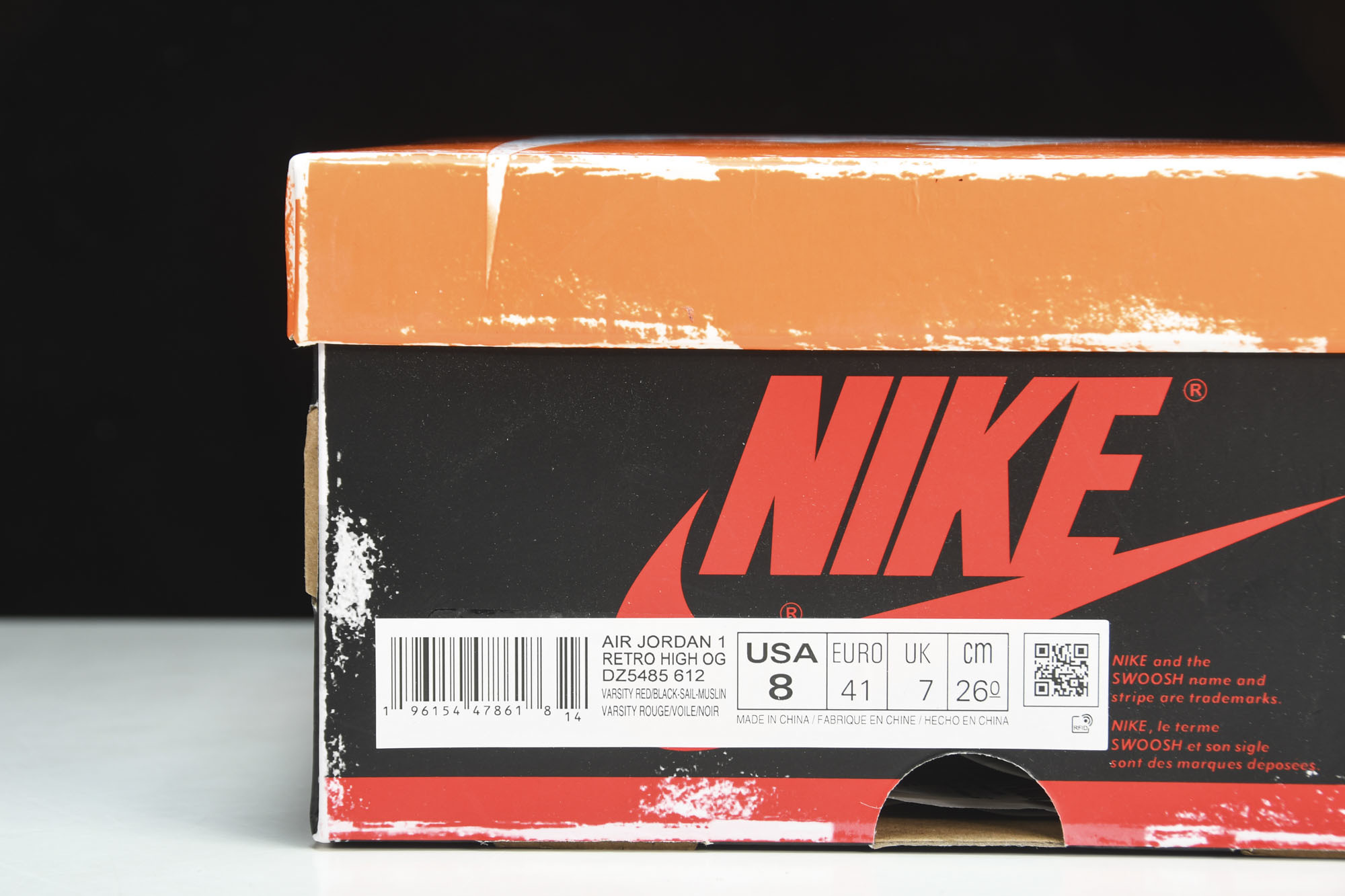 纯原 芝加哥新款 AIR JORDAN 1 “CHICAGO REIMAGINED” 白红 DZ5485
