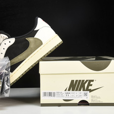 Travis Scott x Air Jordan 1 Low OG WMNS“Olive”橄榄绿 倒钩 Travis Scott x Air Jordan 1 Low OG WMNS“Olive”橄榄绿 倒钩