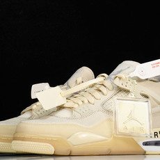纯原 OFF-WHITE x AJ4 WMNS ”SAIC“ 白帆 CV9388-100 #YZ0053 纯原 OFF-WHITE x AJ4 WMNS ”SAIC“ 白帆 CV9388-100 #YZ0053