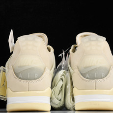 纯原 OFF-WHITE x AJ4 WMNS ”SAIC“ 白帆 CV9388-100 #YZ0053 纯原 OFF-WHITE x AJ4 WMNS ”SAIC“ 白帆 CV9388-100 #YZ0053