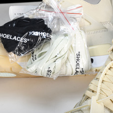 纯原 OFF-WHITE x AJ4 WMNS ”SAIC“ 白帆 CV9388-100 #YZ0053 纯原 OFF-WHITE x AJ4 WMNS ”SAIC“ 白帆 CV9388-100 #YZ0053