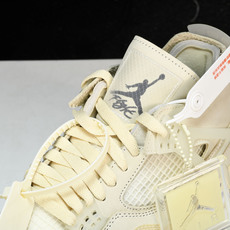 纯原 OFF-WHITE x AJ4 WMNS ”SAIC“ 白帆 CV9388-100 #YZ0053 纯原 OFF-WHITE x AJ4 WMNS ”SAIC“ 白帆 CV9388-100 #YZ0053